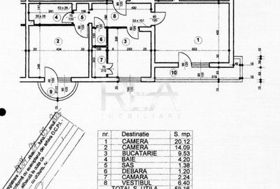 Apartament cu 2 camere decomandat în Rahova - 9