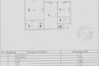 Apartament cu 2 camere semidecomandat în Micro 16 - 1