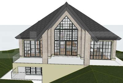 Teren 1206 mp cu AC Valabila pentru Vila LUX D+P+M (593,61 m - 7