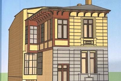 Iulia Hasdeu 14- Imobil singur curte- de renovat-proiect 10 camere cu bai - 5