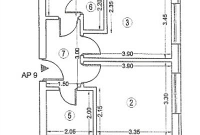 Apartament cu 3 camere decomandat în Lujerului - 11