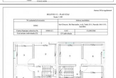 Duplex cu 4 camere cu Canalizare în Clinceni - 17
