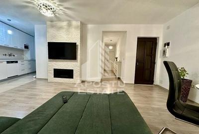 Apartament cu 3 camere semidecomandat, mobilat în Giroc - 1