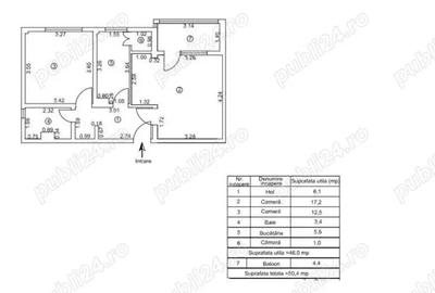Vanzare apartament 2 camere decomandat, micro 19, 50mp - 8