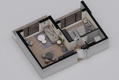 Apartament cu 2 camere decomandat în Central - 10