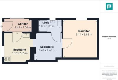 Apartament cu 2 camere de vanzare in zona Gradi?te - 2