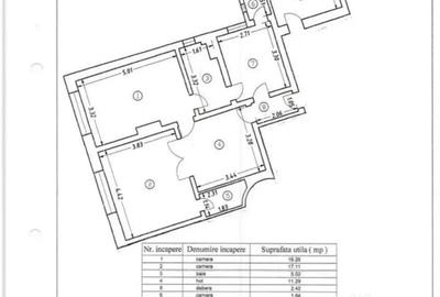 Apartament cu 3 camere decomandat în Central - 2