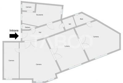 Spatiu de birouri de inchiriat 4 camere 122mp Centrul Istoric Sibiu - 1