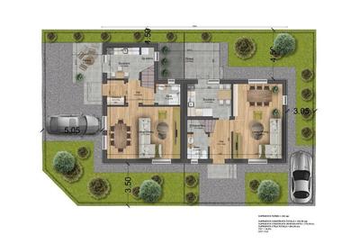 Duplex 4 camere mobilat si utilat, pod izolat 40 mp- Berceni- Vidra - 24