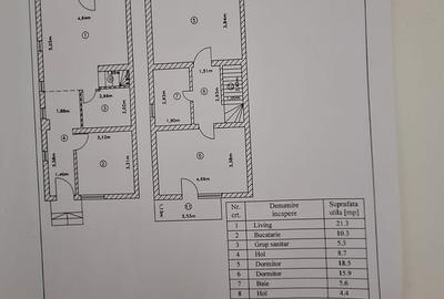 Casă cu 5 camere cu Teren 350 Mp în Exterior Vest - 7