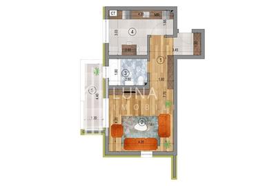 Apartament cu 2 camere în Sânpetru - 7