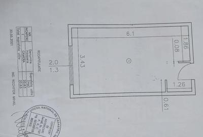 Garsonieră semidecomandată în Baza 3 - 1