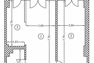 Apartament cu 2 camere decomandat, mobilat în Banu Manta - 9