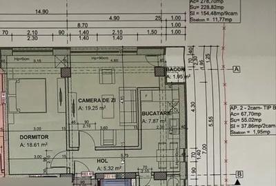 Apartament 2 camere | 55 mp utili | Bloc nou cu lift | Giulesti - 2