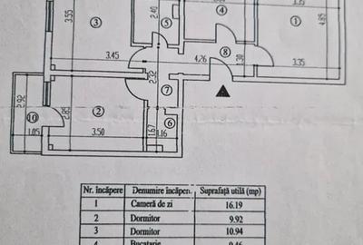 Apartament cu 3 camere decomandat în Obor - 9