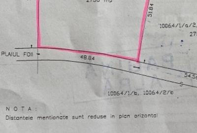 Teren intravilan de 2750 mp, în Brebina - 5