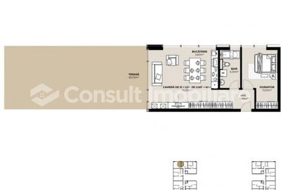 APARTAMENTE CU 2 CAMERE IN BLOC NOU | COMISION 0% - 2