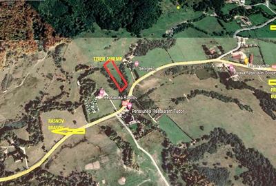 Teren superb Rasnov cu priveliste si rau - 2