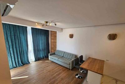 Apartament cu 2 camere semidecomandat, mobilat în Floreasca