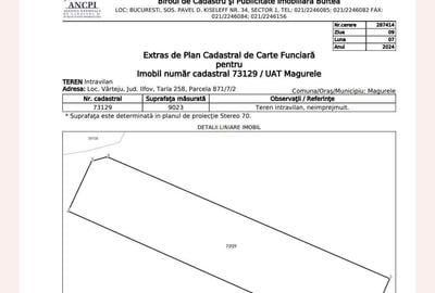 Teren de 9023 mp, în Buda - 1