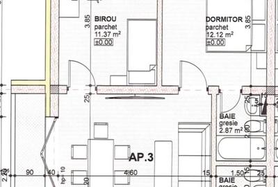 Apartament 3 camere, 2 bai,  decomandat Calea Moldovei "la cheie" - 3
