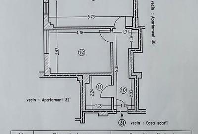 Apartament cu 4 camere semidecomandat, mobilat în Est - 11