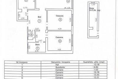 Apartament cu 4 camere, mobilat în Punctele Cardinale - 14