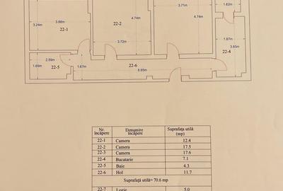 Apartament cu 3 camere decomandat, mobilat în Theodor Pallady - 16