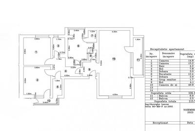 Apartament cu 4 camere decomandat, mobilat în Televiziune - 14