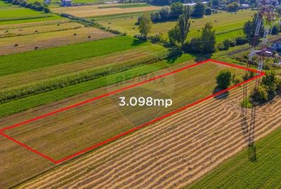 Teren Construcții intravilan de 3098 mp, în Stupini