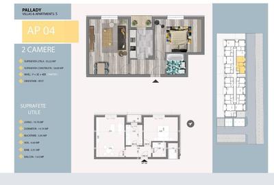 Apartament cu 2 camere semidecomandat, mobilat în Sălăjan - 6