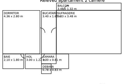 Apartament cu 2 camere decomandat, mobilat în Baba Novac - 2