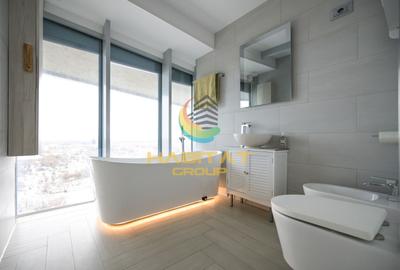 Penthouse cu 5 camere decomandat, mobilat în Mihai Bravu - 15