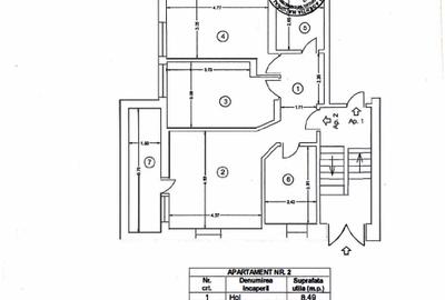 Apartament cu 3 camere decomandat, mobilat în Domenii - 15
