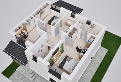 Duplex cu 4 camere cu Canalizare în Șura Mică - 17
