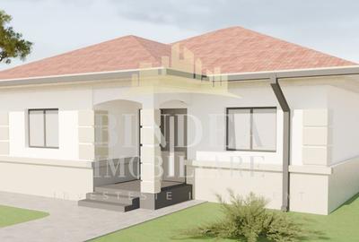 Casă individuală cu 3 camere cu Canalizare în Moșnița Nouă - 1