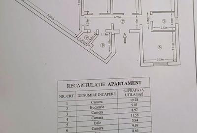 Apartament cu 4 camere decomandat, mobilat în Tătărași - 1