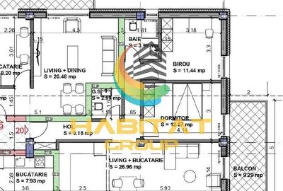 Apartament cu 3 camere decomandat în Mihai Bravu - 13