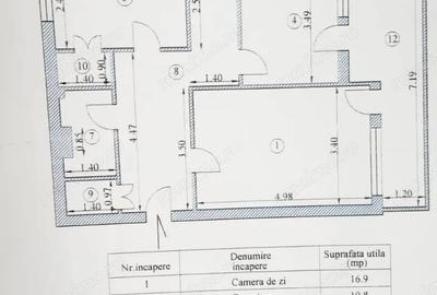 Apartament cu 4 camere decomandat în Gării - 9