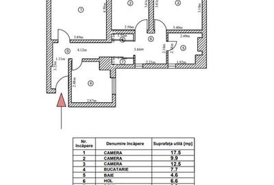 3 Camere | Drumul Taberei | bloc 1980 reabilitat | metrou Romancierilor - 21