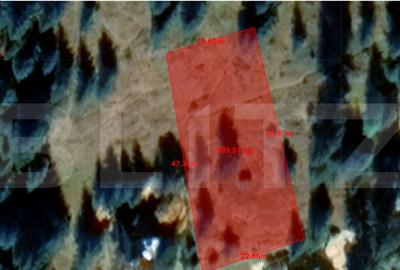 Investitie ! Teren intravilan 990 mp, front 23 m, Muntele B - 6