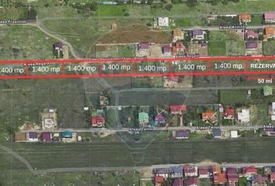 Teren Construcții intravilan de 1400 mp, în Exterior Nord - 1