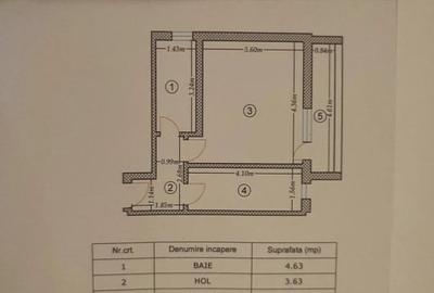 Garsoniera - BLOC NOU - Mobilata/utilata - 1 Decembrie 1918 - 10