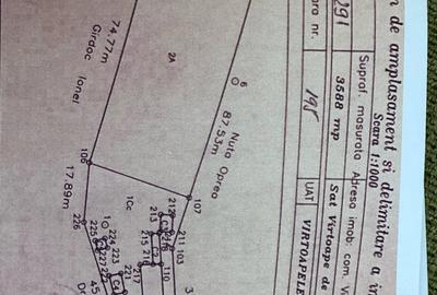 Casă cu 6 camere cu Teren 3588 Mp în Vârtoape - 8