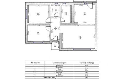 Casă cu 3 camere cu Teren 420 Mp în Balotești - 6