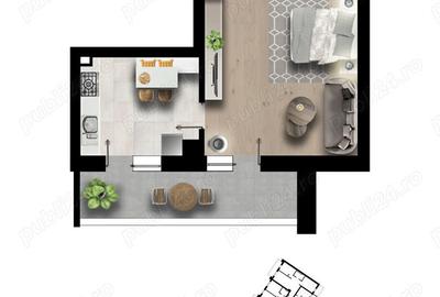Garsoniera , la 3 minute de statia de Metrou Pacii - 2