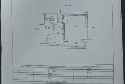 Garsonieră decomandată în Inel I - 12