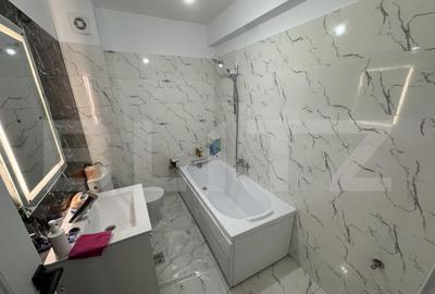 Apartament cu 2 camere nou, semidecomandat, 59,5 mp utili, V - 8