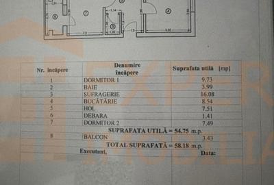 Apartament cu 3 camere decomandat, mobilat în Inel I - 13