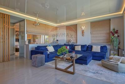 Penthouse cu 3 camere decomandat, mobilat în Drumul Poienii